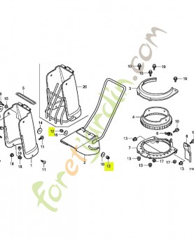 Ecrou, verrou nylon 6mm...