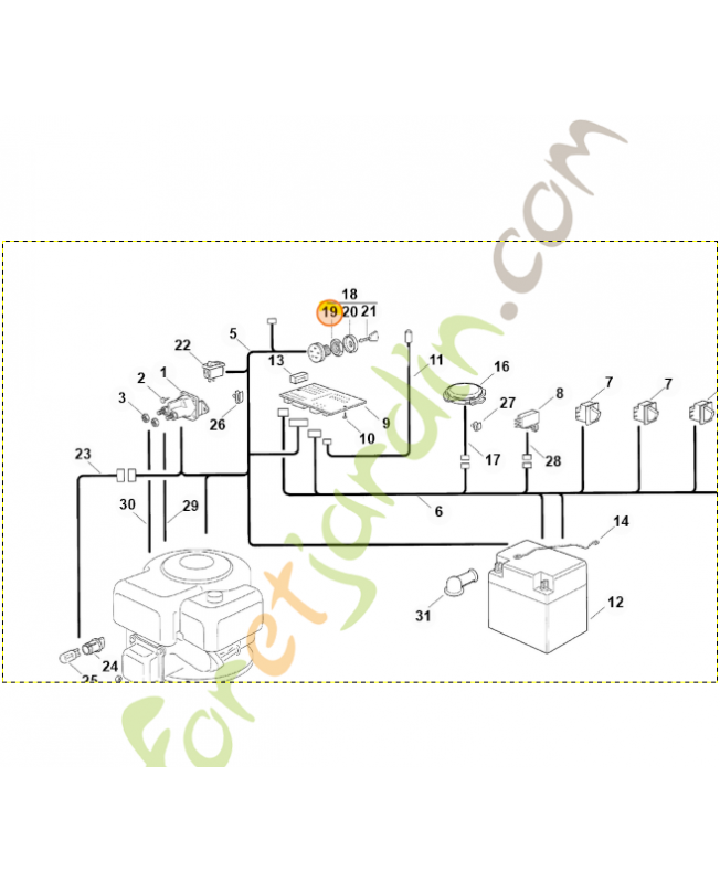 ecrou stihl 6124-708-8600