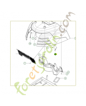 Ressort husqvarna référence 504124101