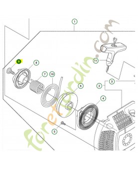 Vis 537426601. Pièce de rechange Husqvarna