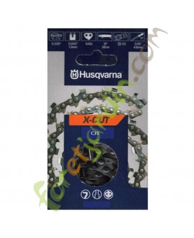 Chaine coupe 45 CM Husqvarna référence 581699772 gouge carrée