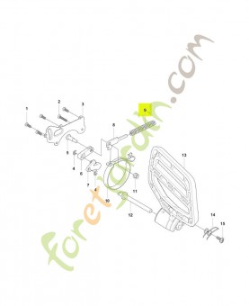 Ressort 585590501- Pièce de détachée Husqvarna