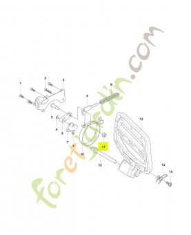 écrou 586902701- Pièce détachée Husqvarna