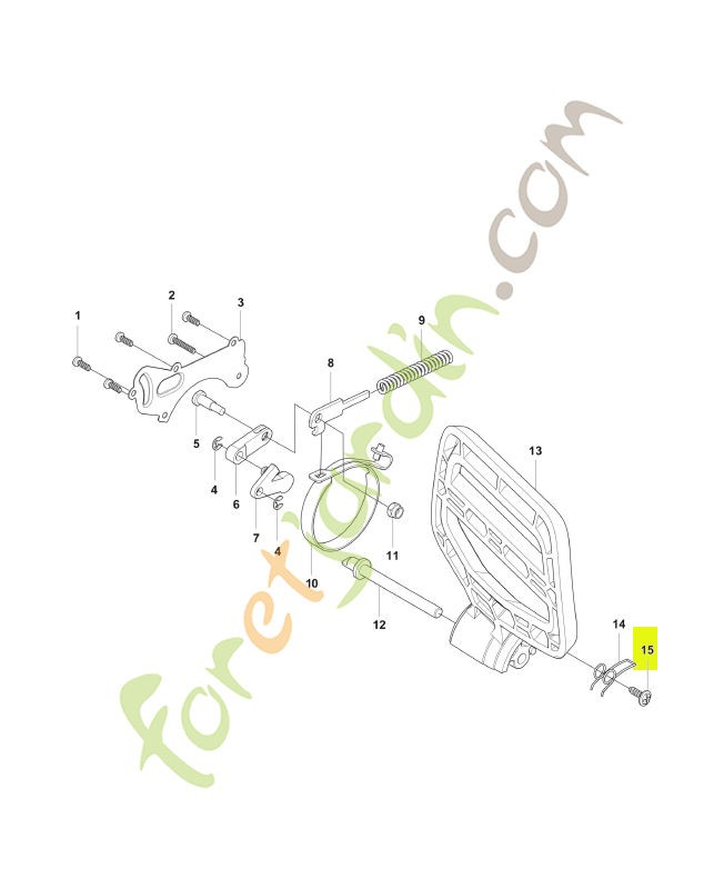 Vis 575309802- Pièce de détachée Husqvarna