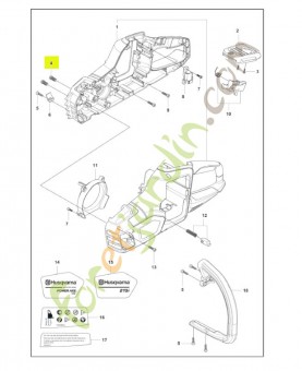 Vis 587426601- Pièce de détachée Husqvarna