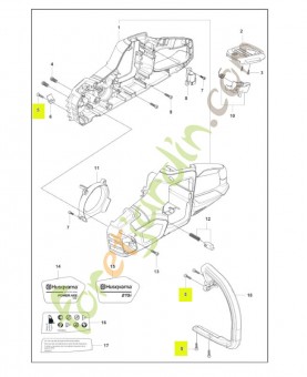 Vis 585592501- Pièce de détachée Husqvarna