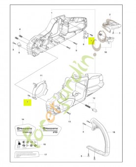 Vis st4x12 585819001- Pièce de détachée Husqvarna