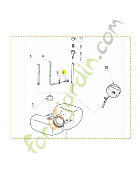 filtre à carburant référence 574227001 Remplace référence 575287401 ; 579358901 ; 574607601