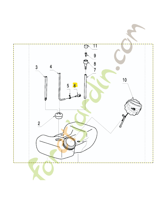 filtre à carburant référence 574227001 Remplace référence 575287401 ; 579358901 ; 574607601