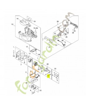 Vis cylindrique IS-D6x35 9075-478-4720. Pièce de rechange Sithl