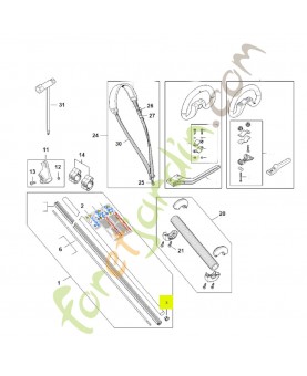 Bouchon 4137-711-2101. Pièce de rechange Sithl