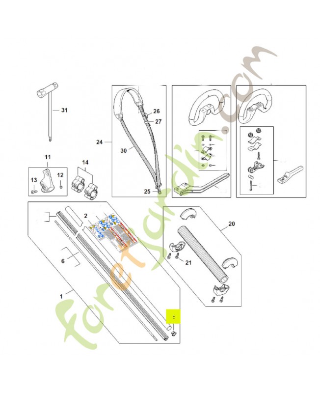 Bouchon 4137-711-2101. Pièce de rechange Sithl