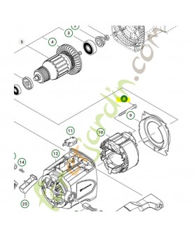 vis husqvarna référence 589690008