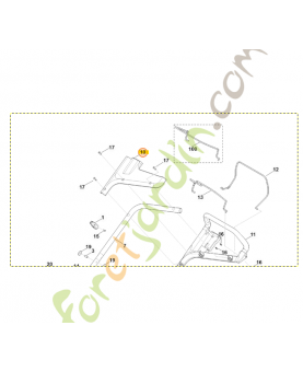 Recouvrement stihl référence 6358-706-0735