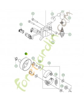 tambour d 'embrayage husqvarna référence 581142001