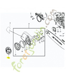 Molette de serrage  husqvarna référence 577314401