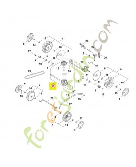 Réducteur WB42-640-0105 - Pièce détachée Stihl