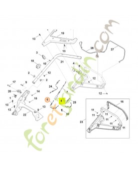 Piece intermediaire 6358-764-1300- Pièce détachée Stihl