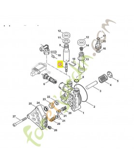 Injecteur re 127k+ 4754-760-8800 - Pièce détachée Stihl / Vicking