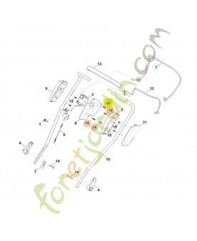 Vis parker is-p5x25 9104-007-4291- Réf. Stihl 9104-007-4291 | ForetJardin