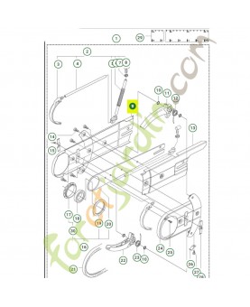 protecteur 506405503- Pièce détachée Husqvarna