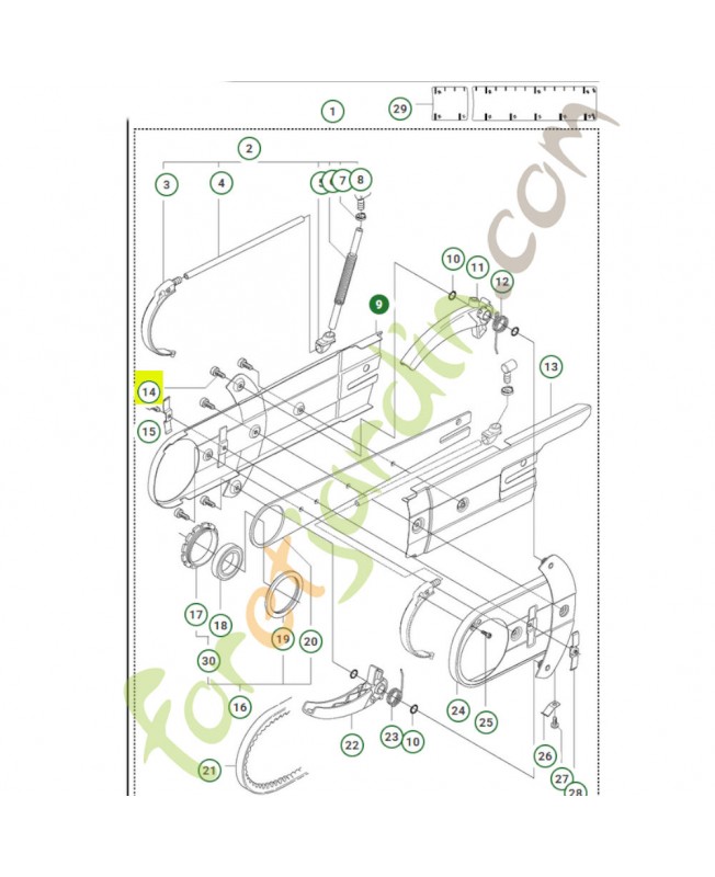 Vis 503215310- Pièce détachée Husqvarna