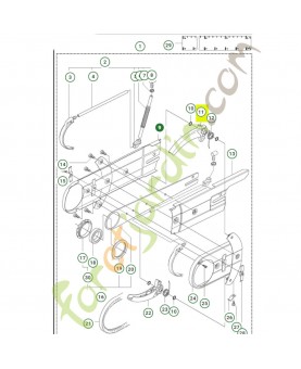 protège lame 506406403- Pièce détachée Husqvarna