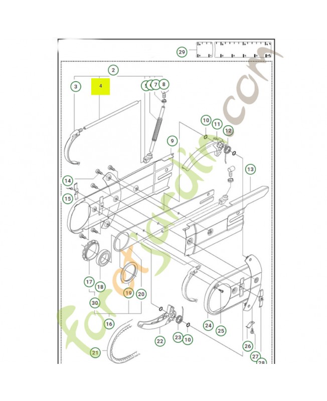 Tuyau 581893801- Pièce de détachée Husqvarna