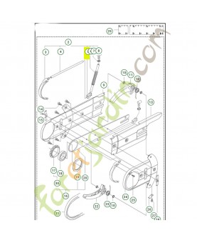 Passage 506405702 - Pièce détachée Husqvarna