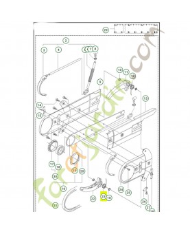 Ressort 506406102- Pièce détachée Husqvarna
