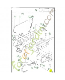 Vis 724128401- Pièce détachée Husqvarna