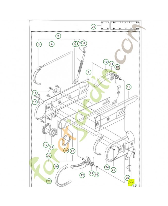 Vis 724128401- Pièce détachée Husqvarna