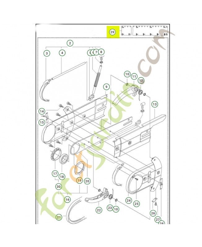 Autocollant 544374402- Pièce détachée Husqvarna
