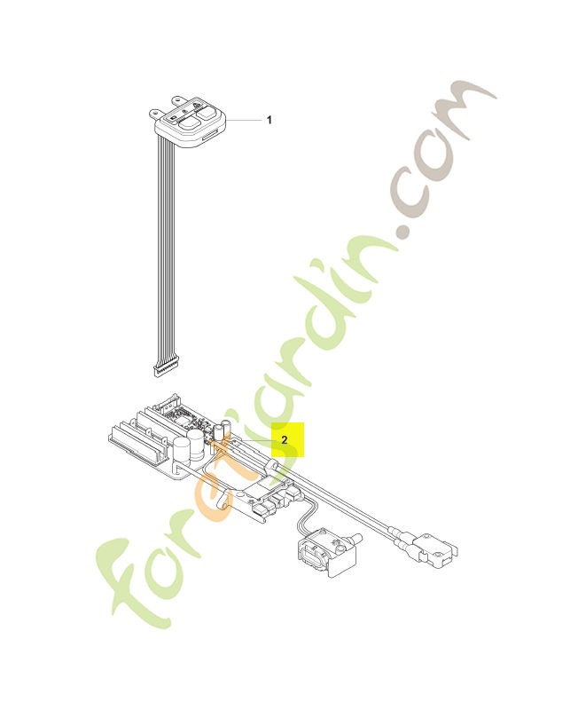 Unité de commande g5.b 230i réf. Husqvarna 540254901