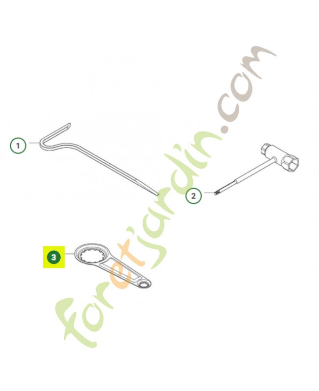 Extracteur 544178101- Pièce détachée Husqvarna