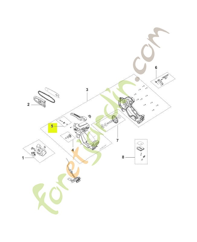 Kit de bloc de réglage ajusteur réf. 538658001