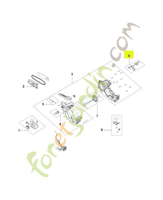 Kit bouton  réf. 538658201