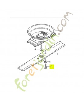 Boulon 10x28 réf. Honda 90105VA6000