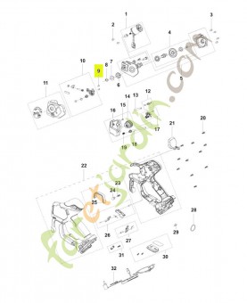 Vis 586903001 - Pièce de détachée Husqvarna