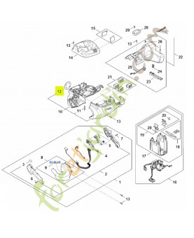 Plaque matricule hsa 150 r...