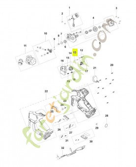 Sortie de tuyau réf. Husqvarna 548851801