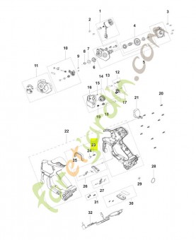 Vis st4x12 585819001- Pièce de détachée Husqvarna