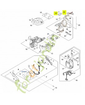 Couvercle FA01-820-8000- Pièce détachée Stihl