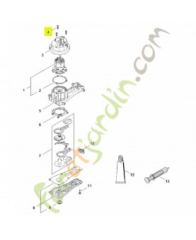 Vis cylindrique is d 4x16 stihl réf. 9075-478-3016