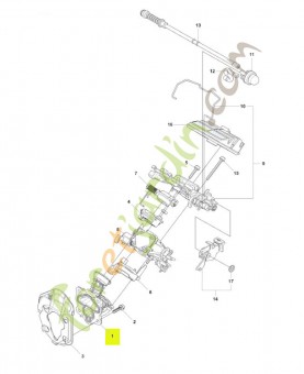 Tube complet réf. Husqvarna 544393401