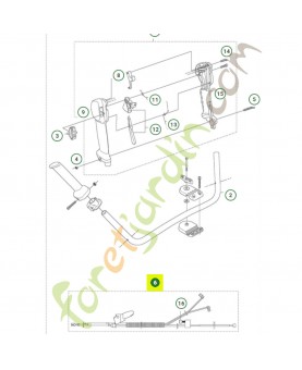 Câblage Complet 544977802- Pièce détachée Husqvarna
