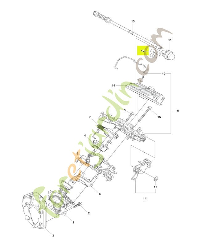 Durite 546029901- Pièce de détachée Husqvarna