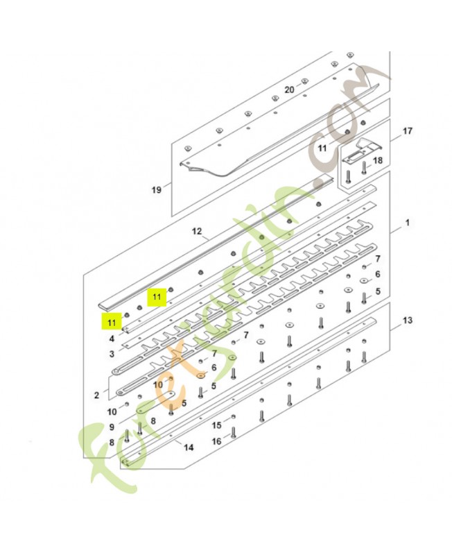 Ecrou a six pans m5 9216-263-0710. Pièce de rechange Sithl