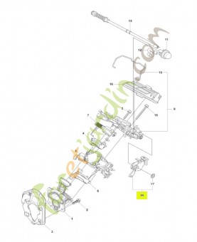 commande 544359902- Pièce de détachée Husqvarna