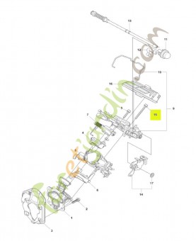 Vis 503210750. Pièce de rechange Husqvarna